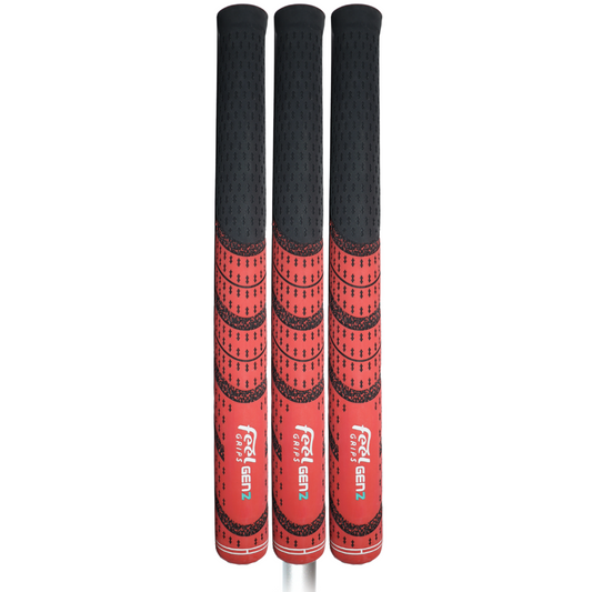 Gen2 Series Red Set of 3 Golf Grips