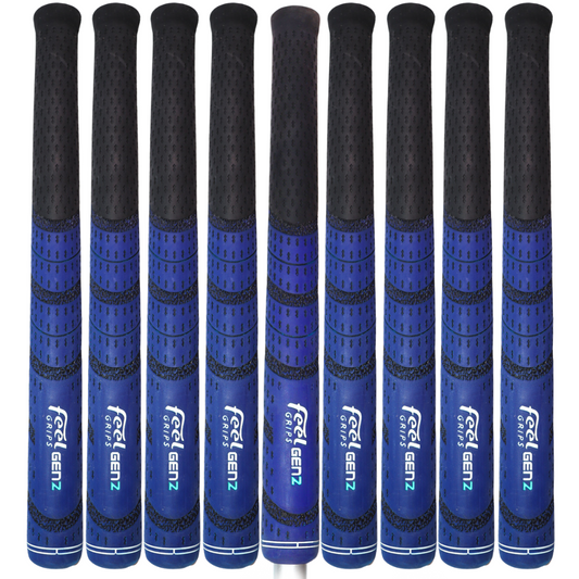 Gen2 Series Blue Set of 9 Golf Grips