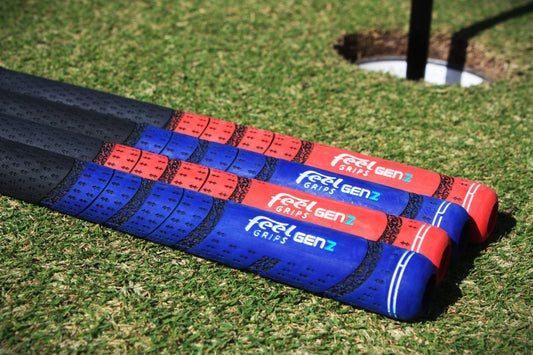 TRY 1 X GEN2 Reverse Taper Golf Club Grip- Red