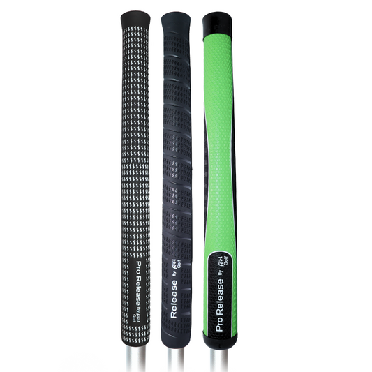 Sampler Pack of Gen1 and Gen3 Reverse Taper Golf Grips