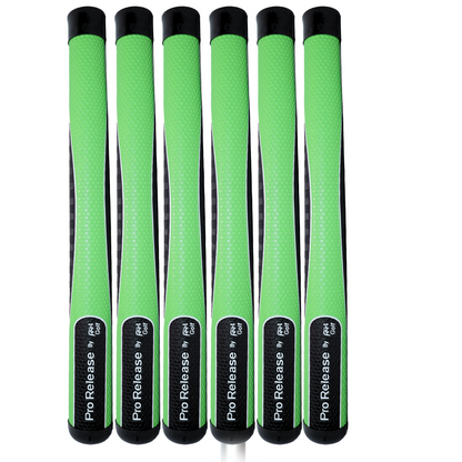 JUEGO DE 6 AGARRES SERIE PU VERDE GEN3