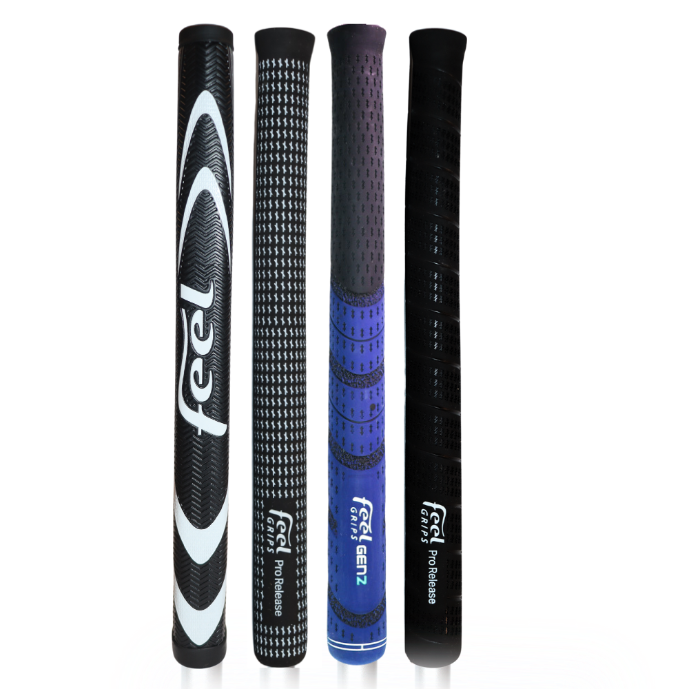 Sampler Pack of Gen1, Gen2 Grips & Reverse Taper Putter Grip - 30% Discount!