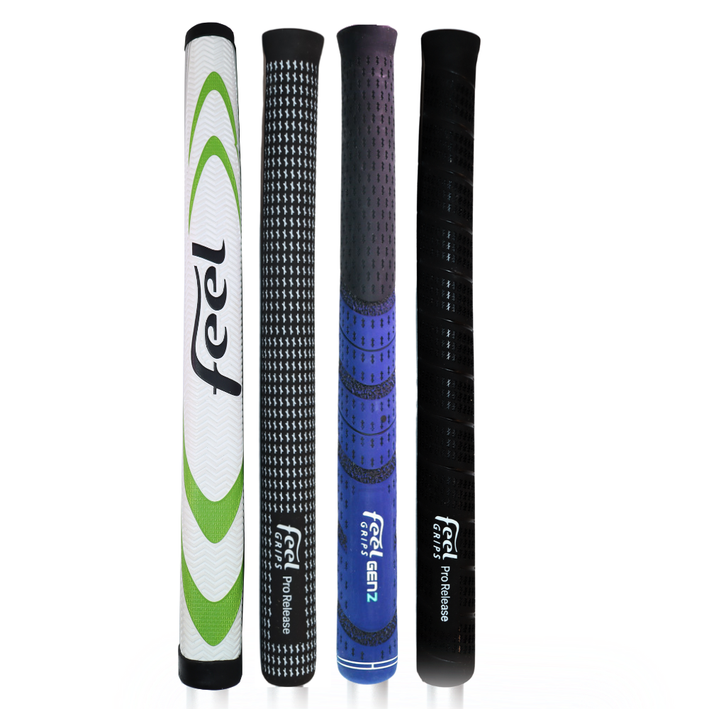 Sampler Pack of Gen1, Gen2 Grips & Reverse Taper Putter Grip - 30% Discount!
