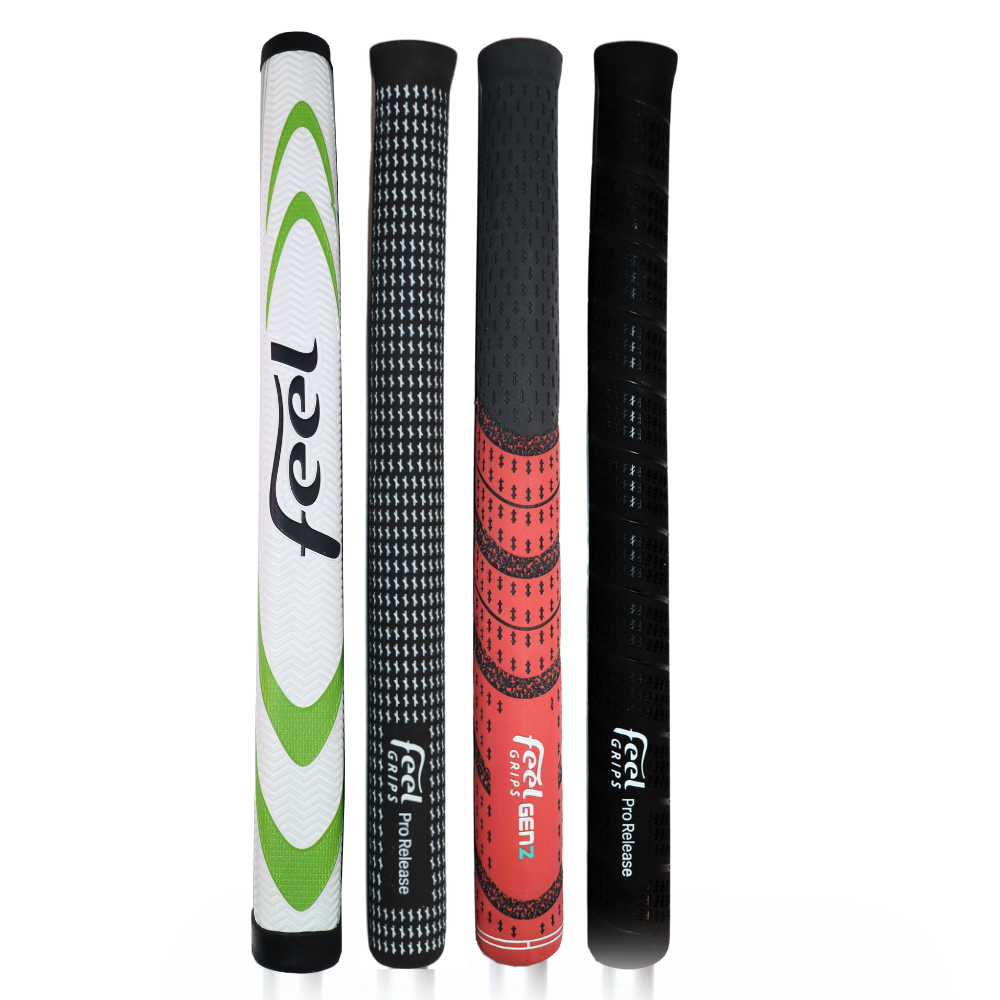 Sampler Pack of Gen1, Gen2 Grips & Reverse Taper Putter Grip - 30% Discount!