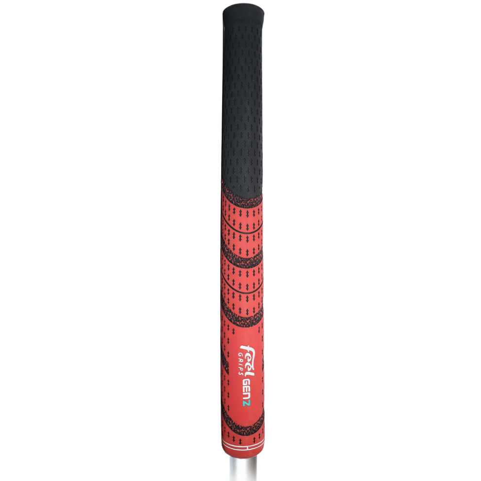 Gen2 Reverse Taper Golf Grip | Single Red | Feel Grips – feelgrips.com